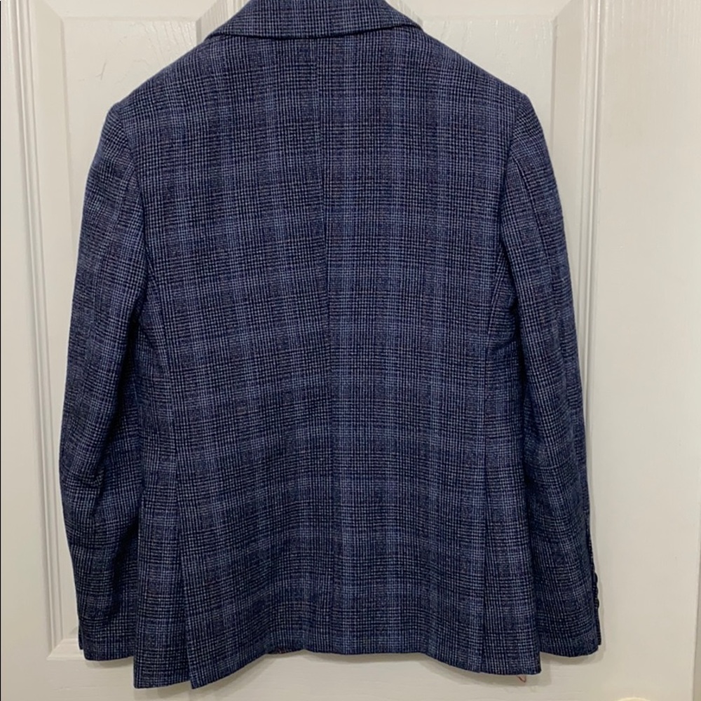 Blue patterned blazer - Picture 2 of 2